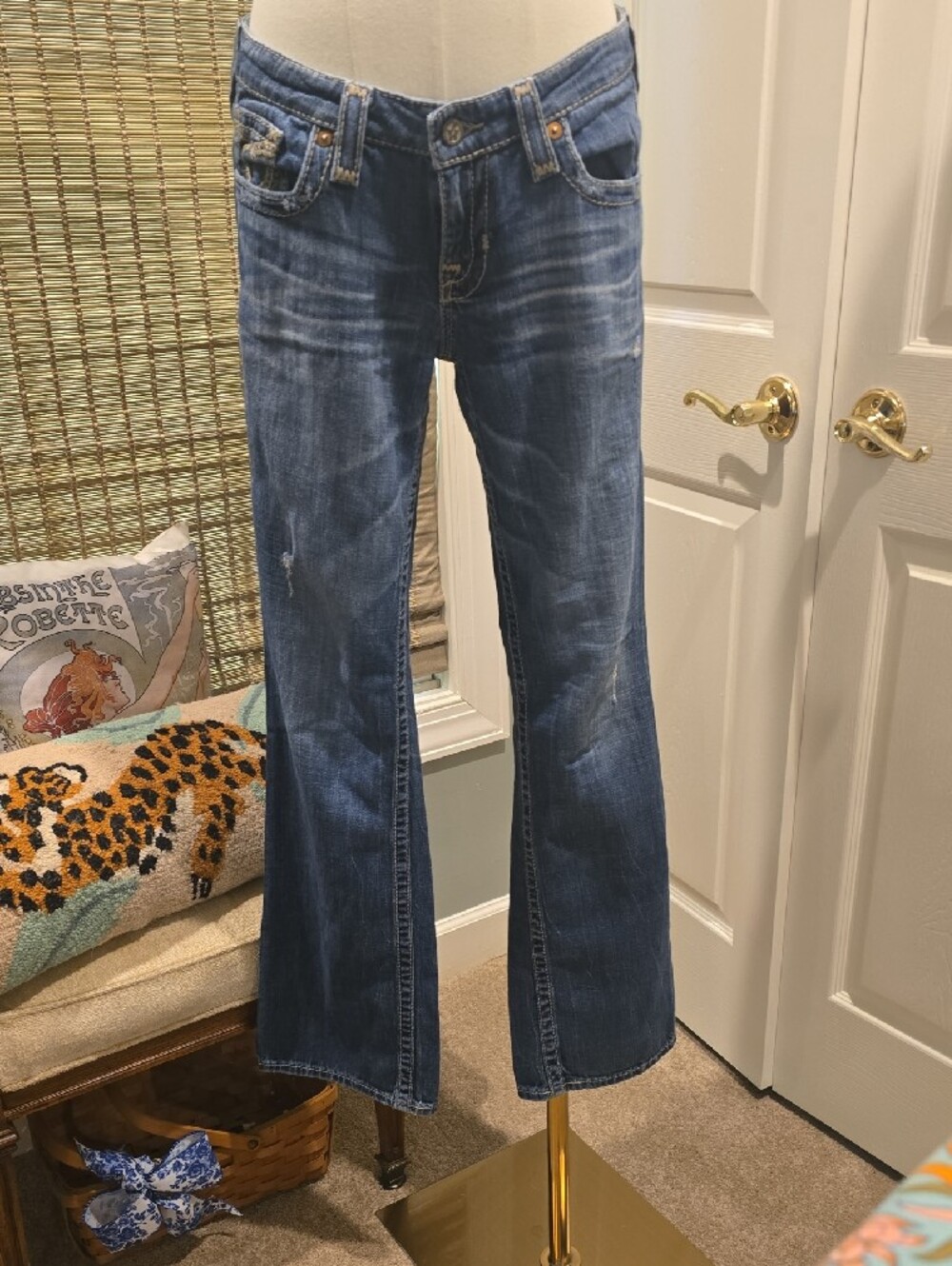 Big Star Women's Light Blue High-Rise Denim Jeans